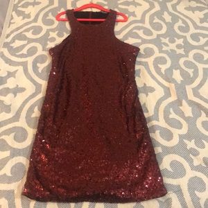 Sequin mini dress